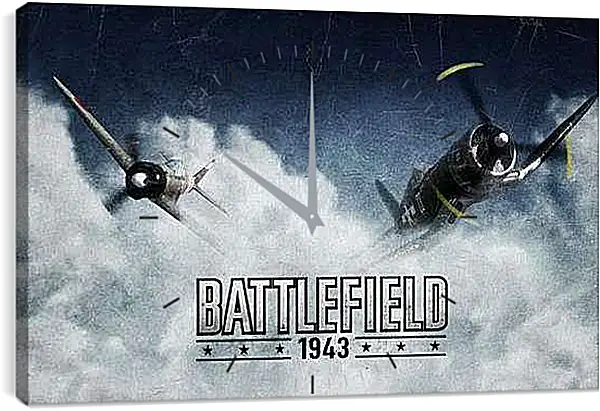 Часы картина - Battlefield 1943