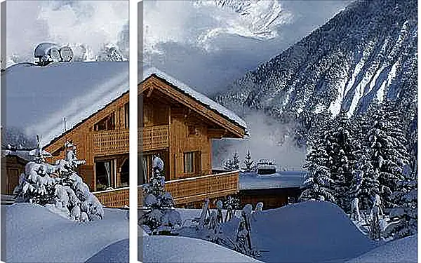 Модульная картина - Зима