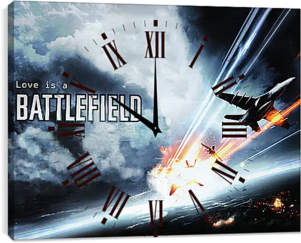 Часы картина - Battlefield 3