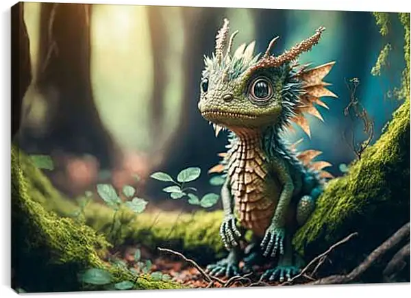 Постер на подрамнике - Рептилии