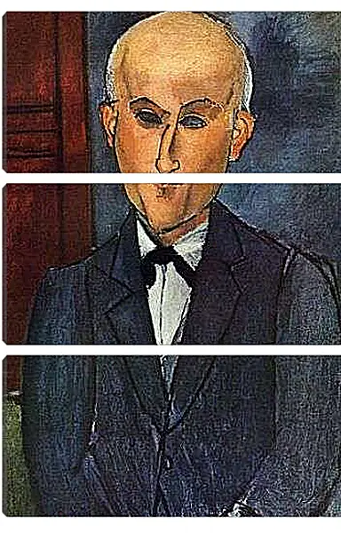 Модульная картина - Max Jacob. Макс Жакоб. Амедео Модильяни