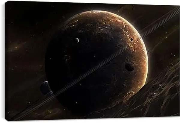 Постер на подрамнике - Космос