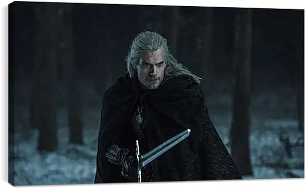 Постер на подрамнике - Ведьмак. The Witcher