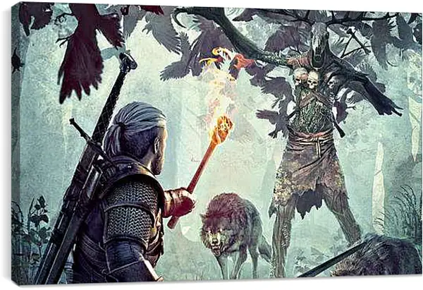Постер на подрамнике - The Witcher 3: Wild Hunt