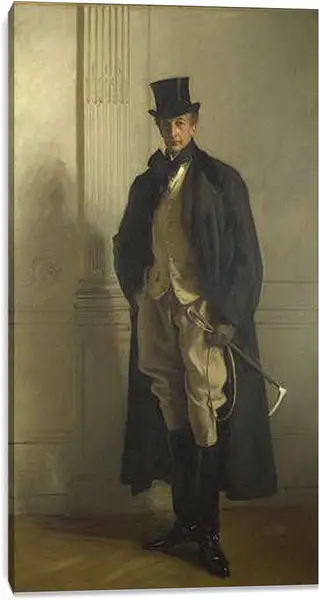 Постер на подрамнике - Lord Ribblesdale. Джон Сингер Сарджент
