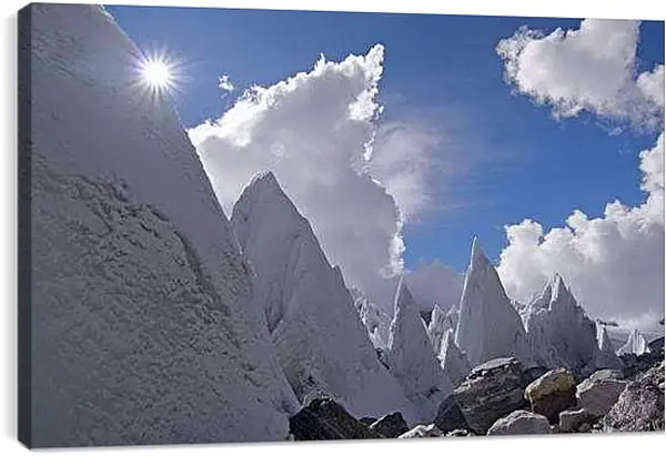 Постер на подрамнике - Зима