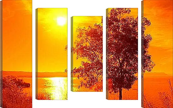 Модульная картина - Осень
