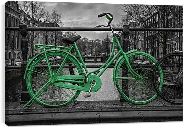 Постер на подрамнике - Амстердам