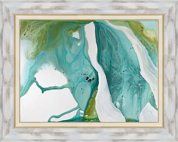 Картина в раме - Emerald diptych2. Mari Dein