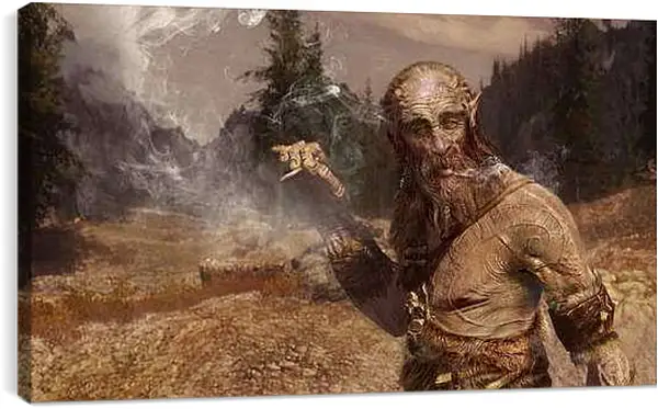 Постер на подрамнике - The Elder Scrolls V: Skyrim
