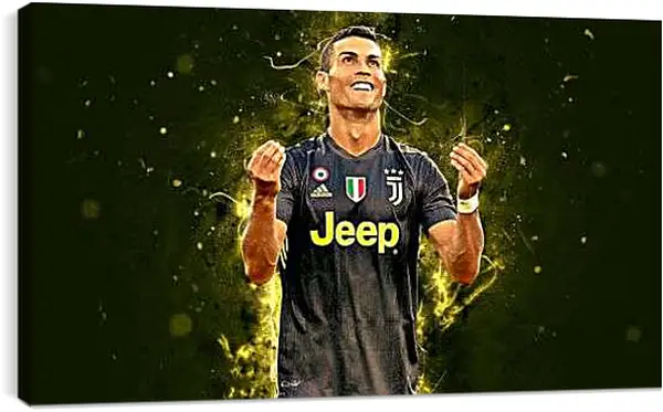 Постер на подрамнике - Криштиану Роналду (Cristiano Ronaldo)