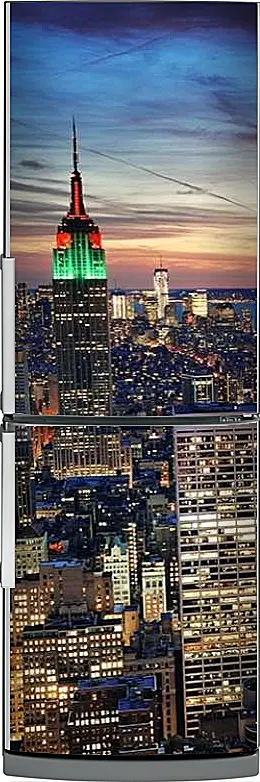 Магнитная панель на холодильник - Вечерний Нью-Йорк