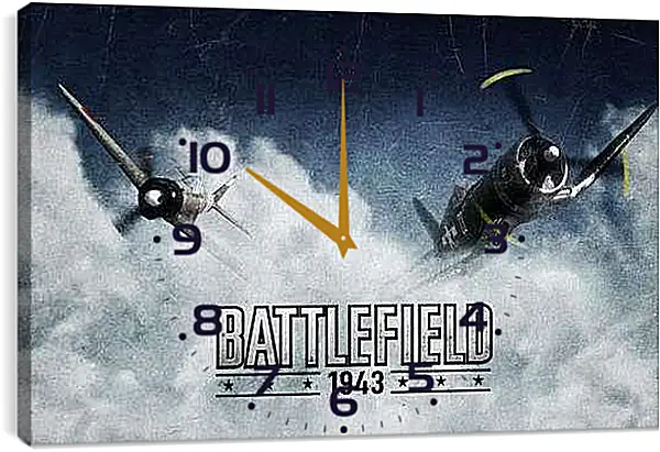 Часы картина - Battlefield 1943