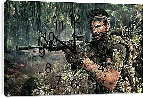 Часы картина - Call Of Duty