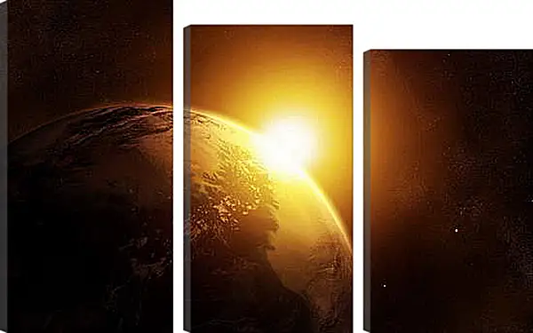 Модульная картина - Космос