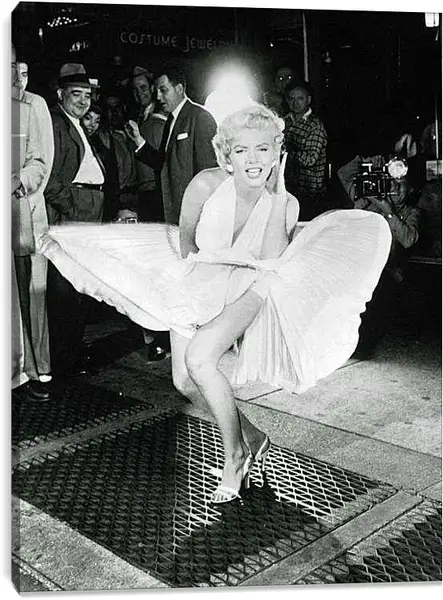 Постер на подрамнике - Мэрилин Монро (Мерлин Монро)