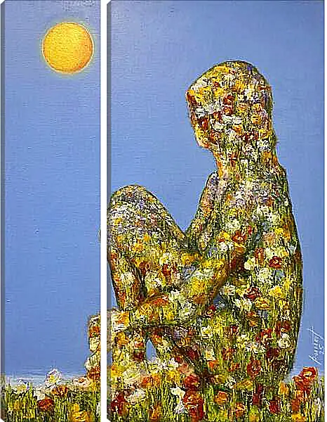 Модульная картина - Флора