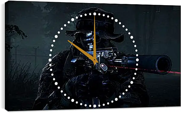 Часы картина - Battlefield 4