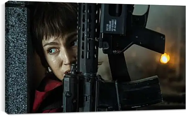 Постер на подрамнике - Бумажный дом. La casa de papel