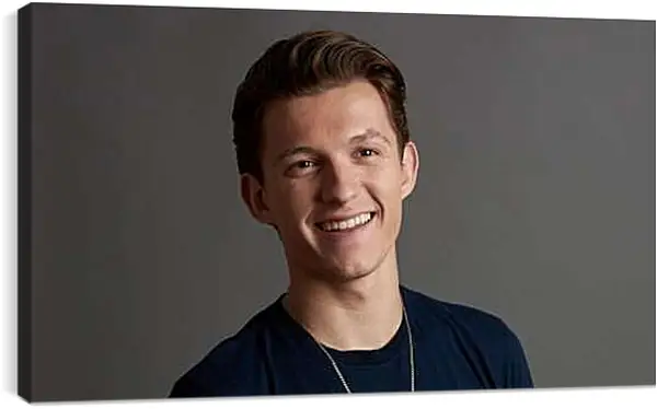 Постер на подрамнике - Том Холланд. Tom Holland