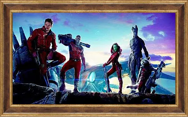 Картина в раме - Стражи Галактики