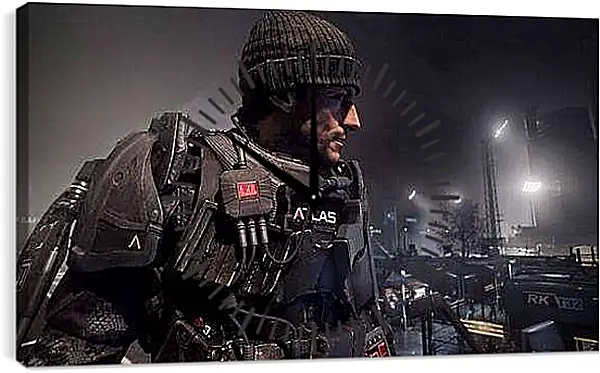 Часы картина - Call Of Duty: Advanced Warfare