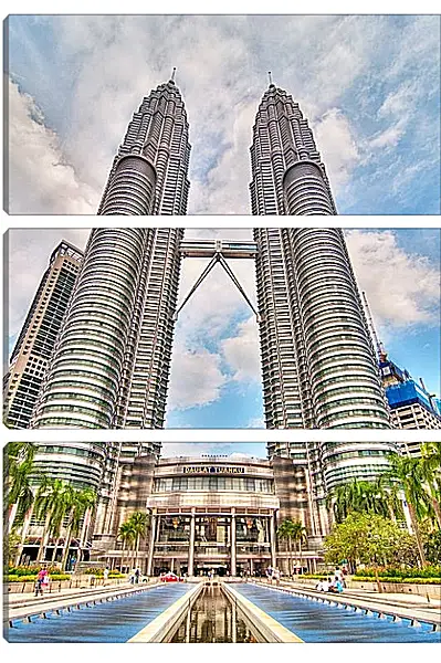 Модульная картина - Башни Петронас 1. Малайзия