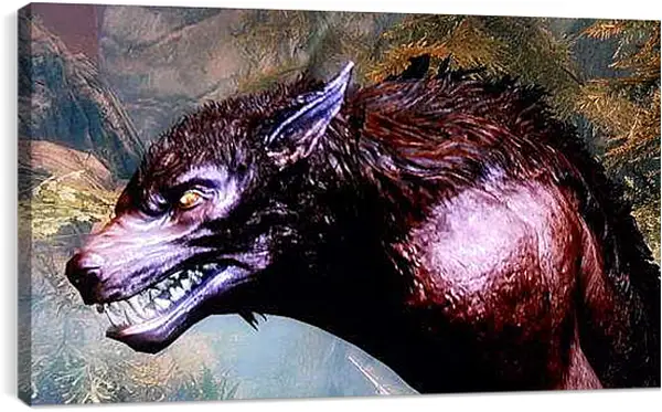 Постер на подрамнике - The Elder Scrolls V: Skyrim
