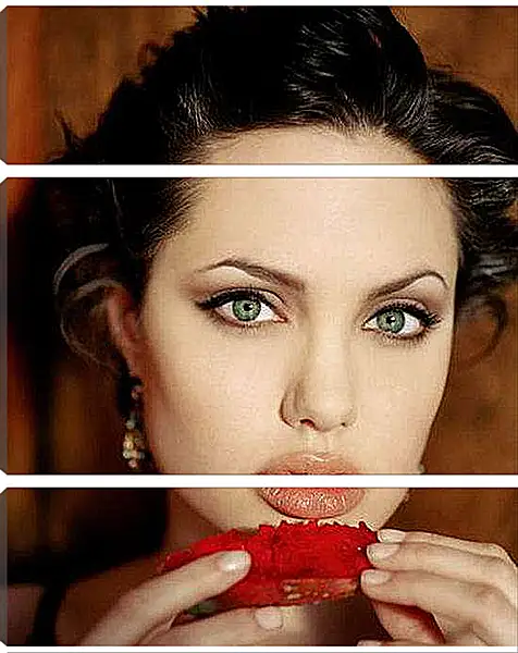 Модульная картина - Angelina Jolie - Анджелина Джоли