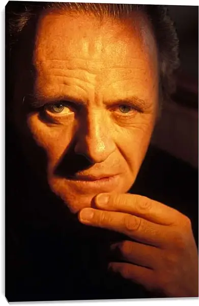 Постер на подрамнике - Энтони Хопкинс. Anthony Hopkins