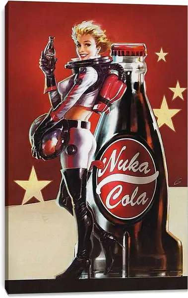 Постер на подрамнике - Fallout