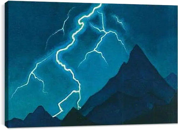 Постер на подрамнике - Зов неба. Рерих Николай