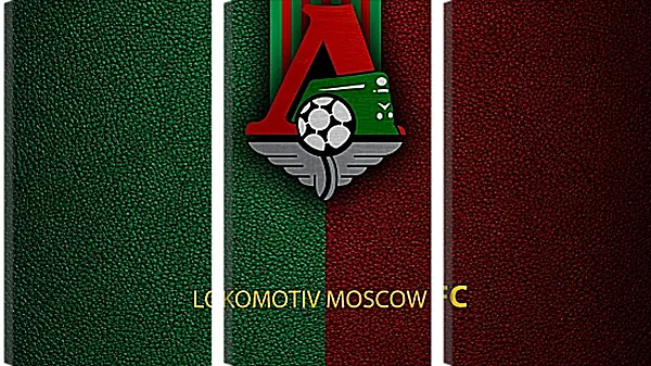 Модульная картина - Эмблема ФК Локомотив Москва