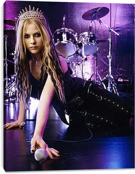 Постер на подрамнике - Avril Lavigne - Аврил Лавин
