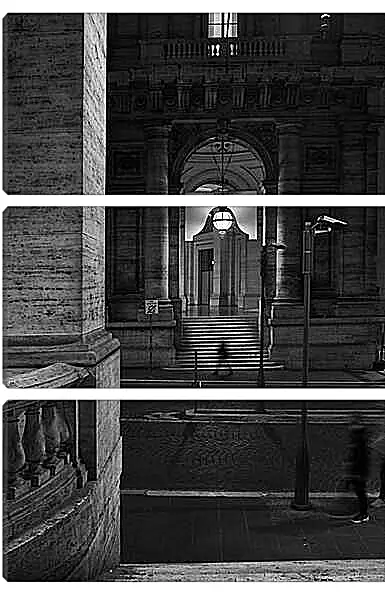 Модульная картина - Ночь в Риме