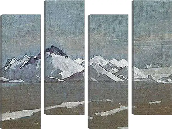 Модульная картина - Каракорум. Рерих Николай