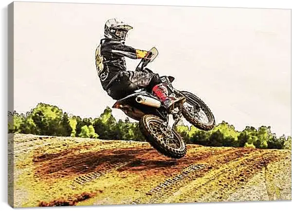 Постер на подрамнике - На взлёт