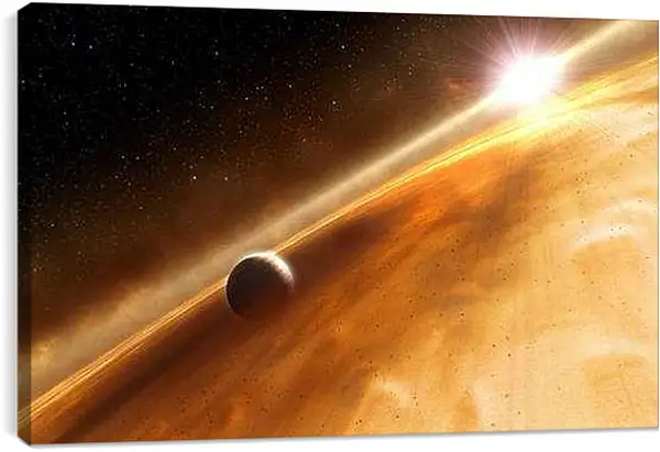 Постер на подрамнике - Космос