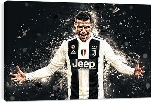Постер на подрамнике - Криштиану Роналду