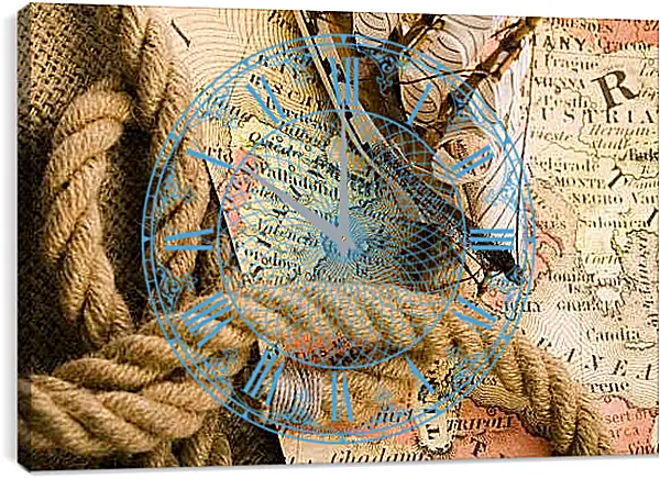 Часы картина - В поисках сокровищ