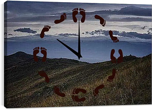 Часы картина - Байкал