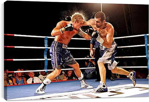 Постер на подрамнике - Выматывающий бой