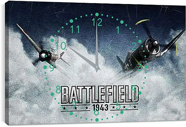 Часы картина - Battlefield 1943