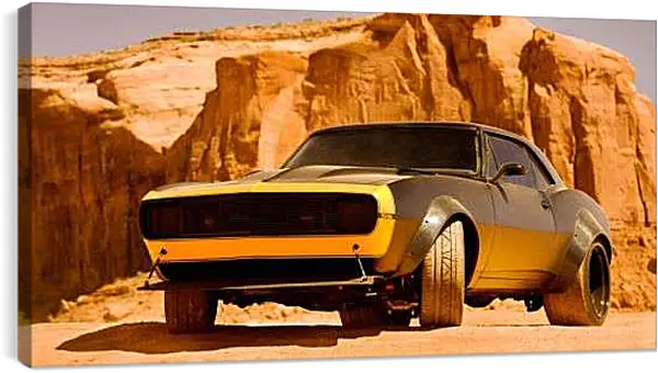 Постер на подрамнике - Бамблби