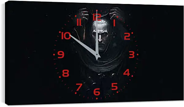 Часы картина - The Witcher (Ведьмак), таинственный Геральт