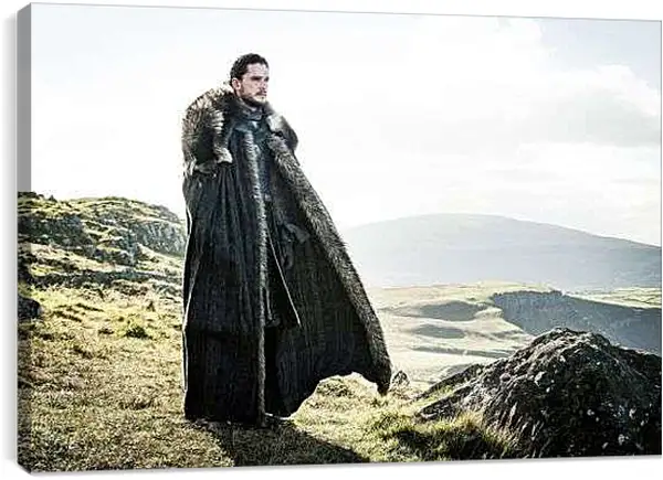 Постер на подрамнике - Джон Сноу Игра Престолов