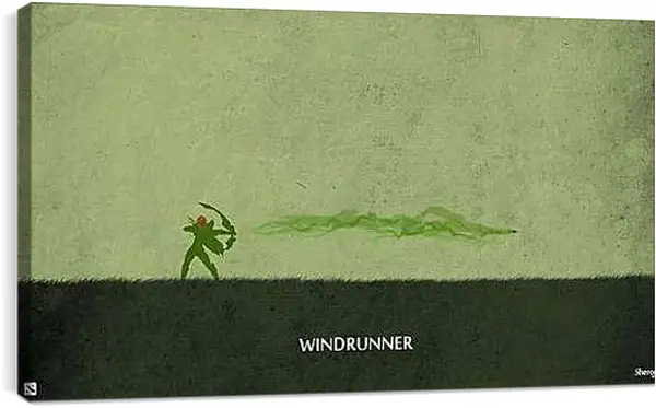 Постер на подрамнике - DotA 2