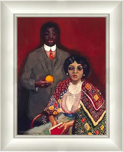 Картина в раме - Lucie and her Dance-Partner. Люси и её партнёр. Кес ван Донген