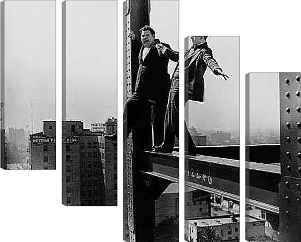 Модульная картина - На Строительной балке