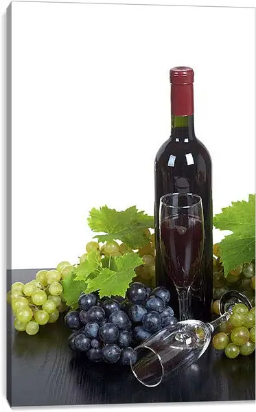 Постер на подрамнике - Вино. Вкус жизни.